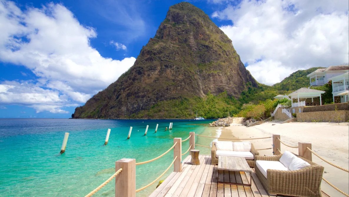 The Pitons — Saint Lucia